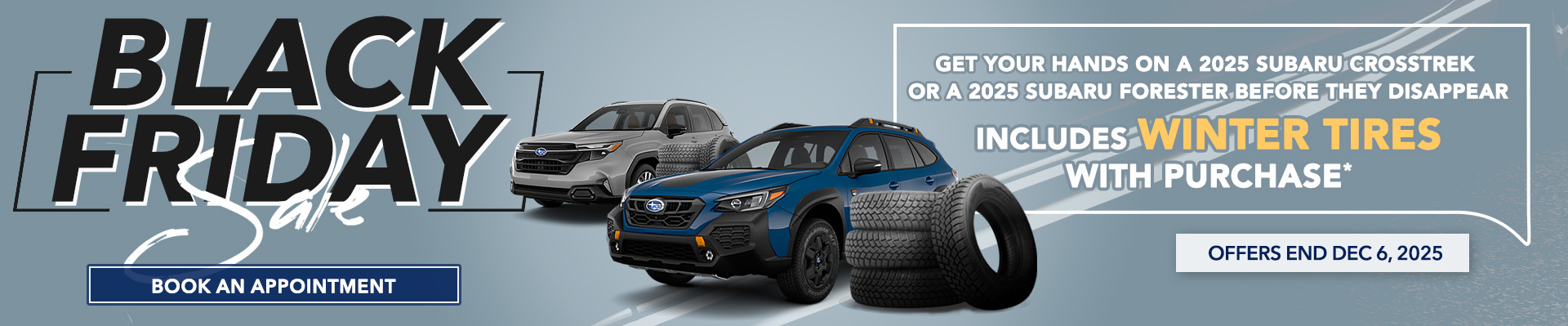 Whitby Subaru Black Friday Sales Event